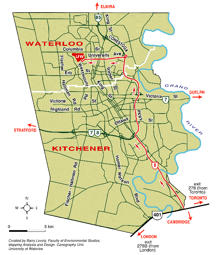 Kitchener carte